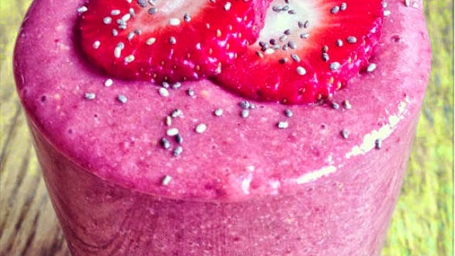 strawberry-banana-smoothie