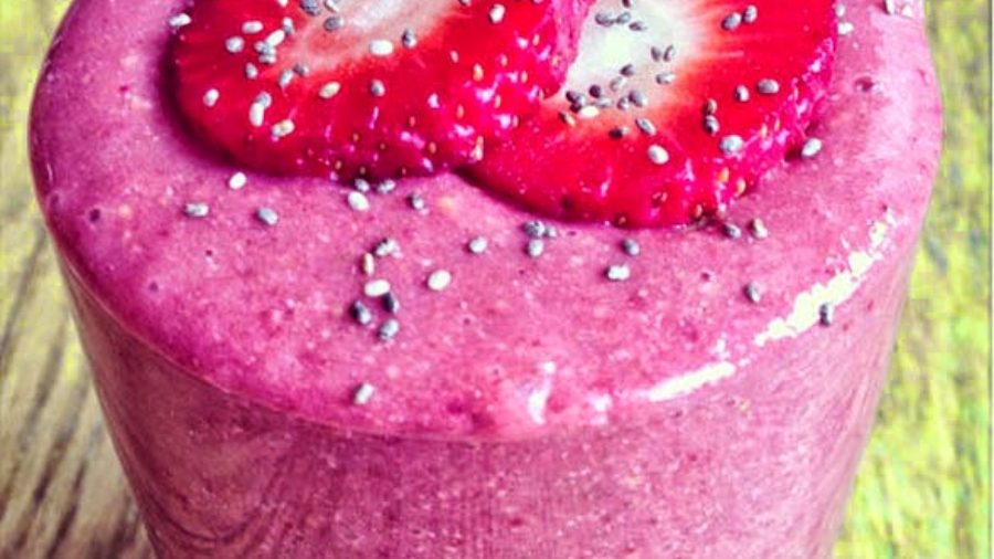 strawberry-banana-smoothie