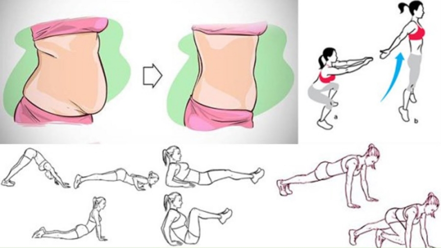 10simplesentra25C325AEnementsquevouspouvezlespratiquez25C325A0lamaisonpourobtenirunventreplat